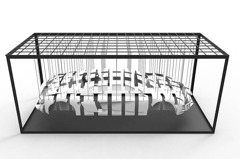 자동차 디자이너 겸 UNIST 교수인 정연우 작품